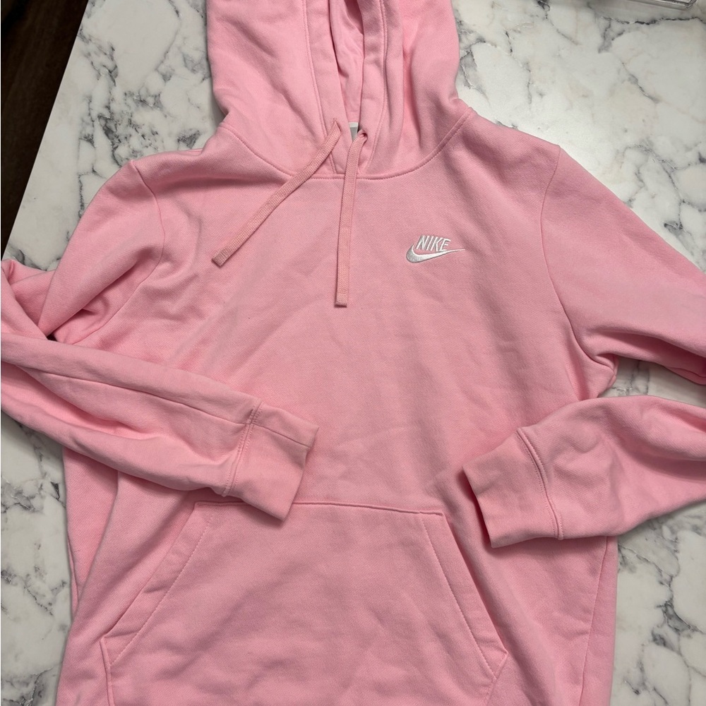 Nike Light Pink Pullover Hoodie